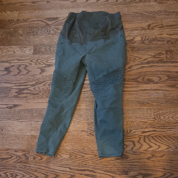 Isabel Maternity by Ingrid & Isabel Denim - Isabel Maternity by Ingrid & Isabel Olive Jeggings